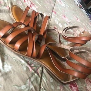 American Eagle gladiator sandals